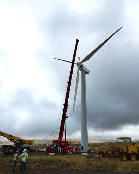 Wind Turbine Installation